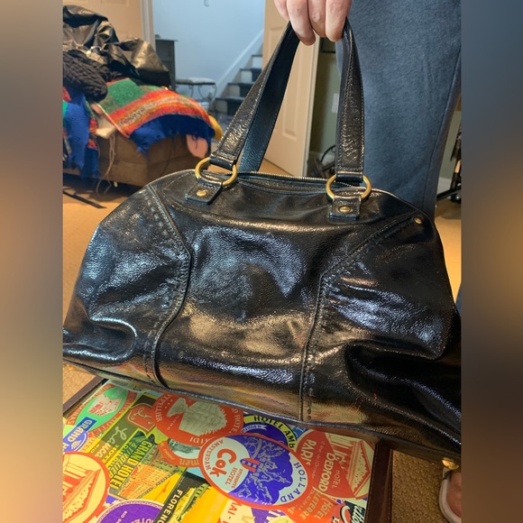 Yves Saint Laurent Black Leather Purse - Picture 9 of 15